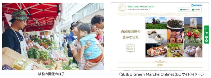 西武鉄道：第第11回「SEIBU Green Marche」　2022年1月22日（土）石神井公園駅にて開催/ECサイト「SEIBU Green Marche Online」　2022年1月7日（金）オープン！
