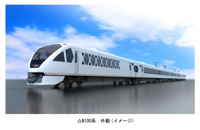 東武鉄道：特急スペーシア新型車両のインテリア＆シートバリエーションが決定！