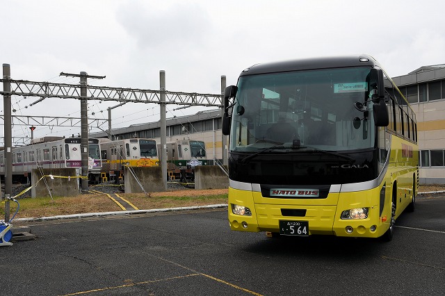 保護中: 東京メトロ×はとバス共同企画：車両撮影会「Dream Line-up 新木場」開催！